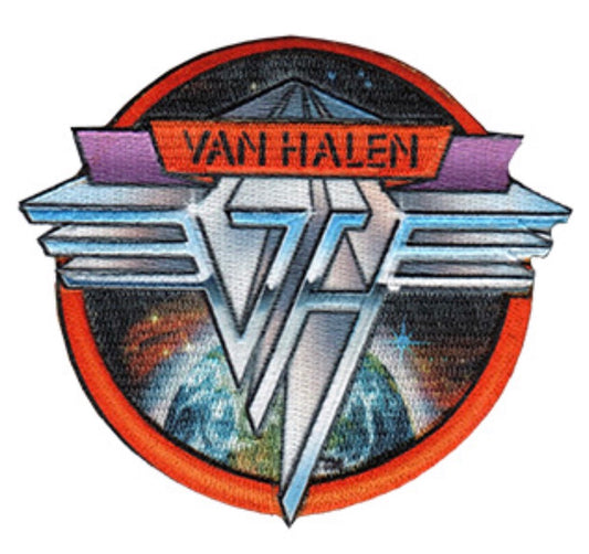 Van Halen Space Shield Embroidered Woven Patch V009P