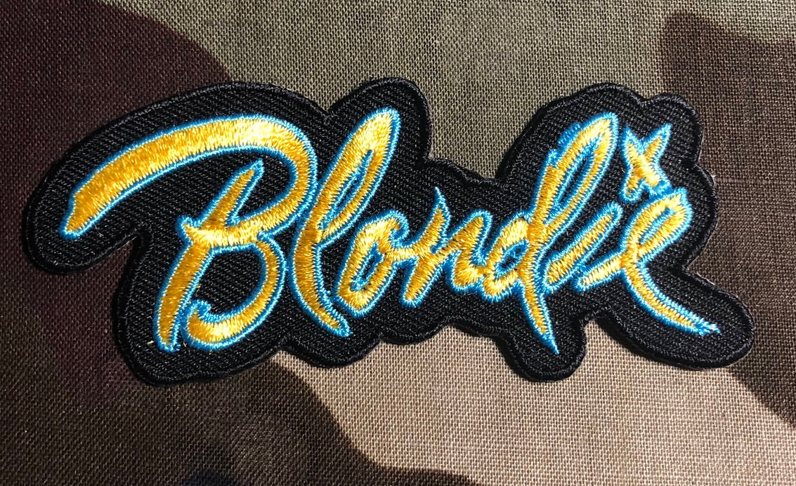 Blondie Logie Embroidered Patch B016P