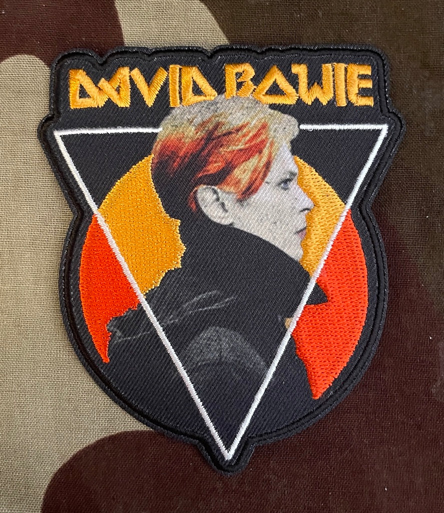 David Bowie Low Embroidered Woven Patch B072P