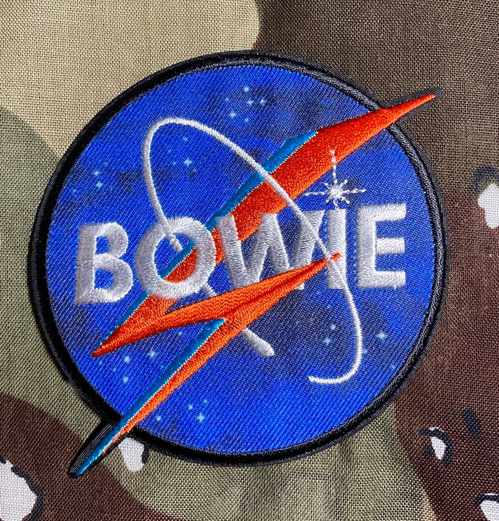 David Bowie Nasa Embroidered Patch B063P