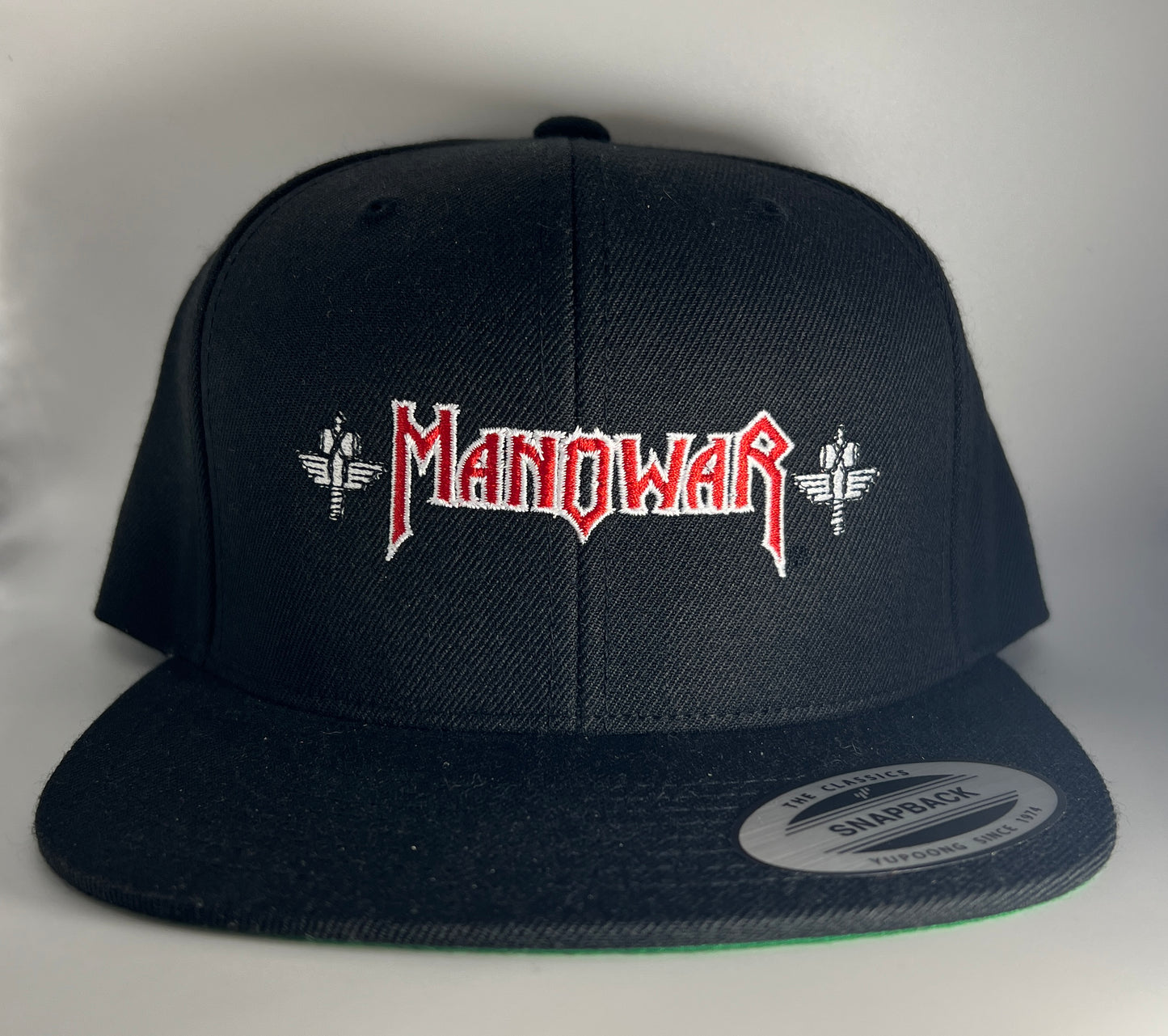 Heavy Metal Hammers Embroidered Baseball Hat Cap