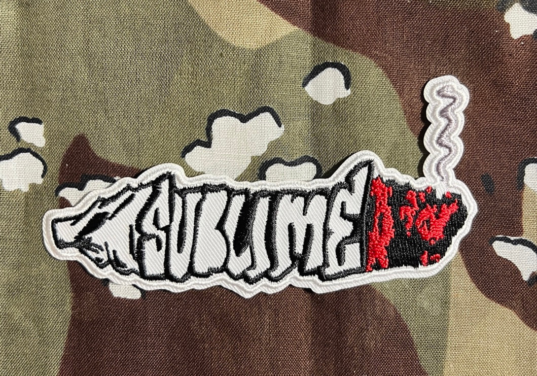 Sublime Joint Weed Official Embroidered Patch S014P