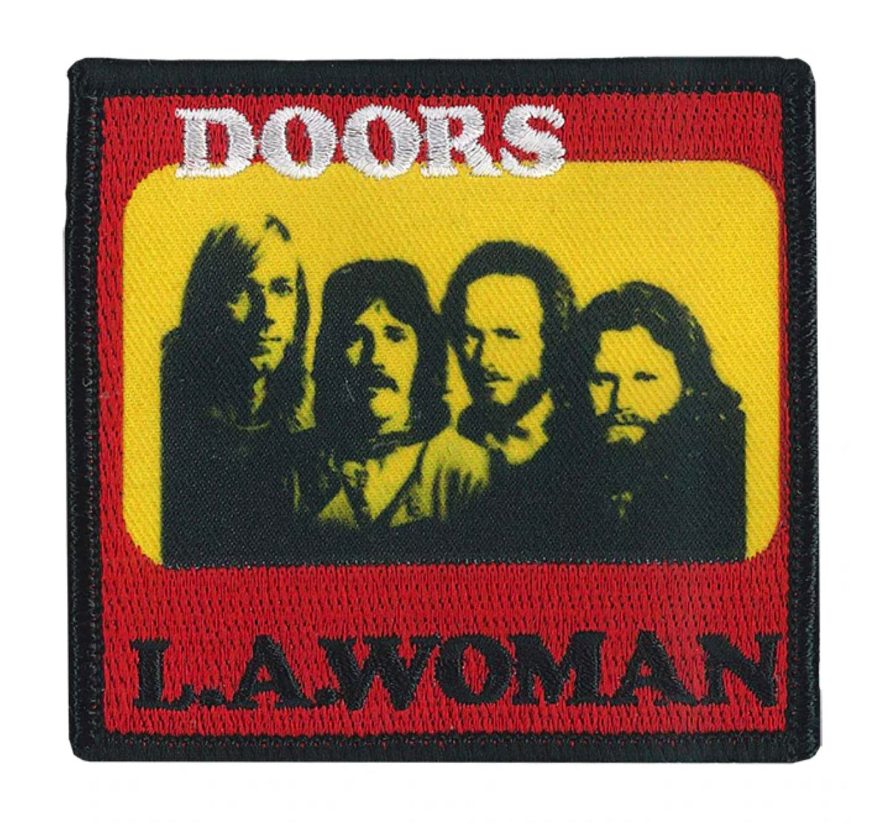 The Doors L.A. Woman Embroidered Patch D019P