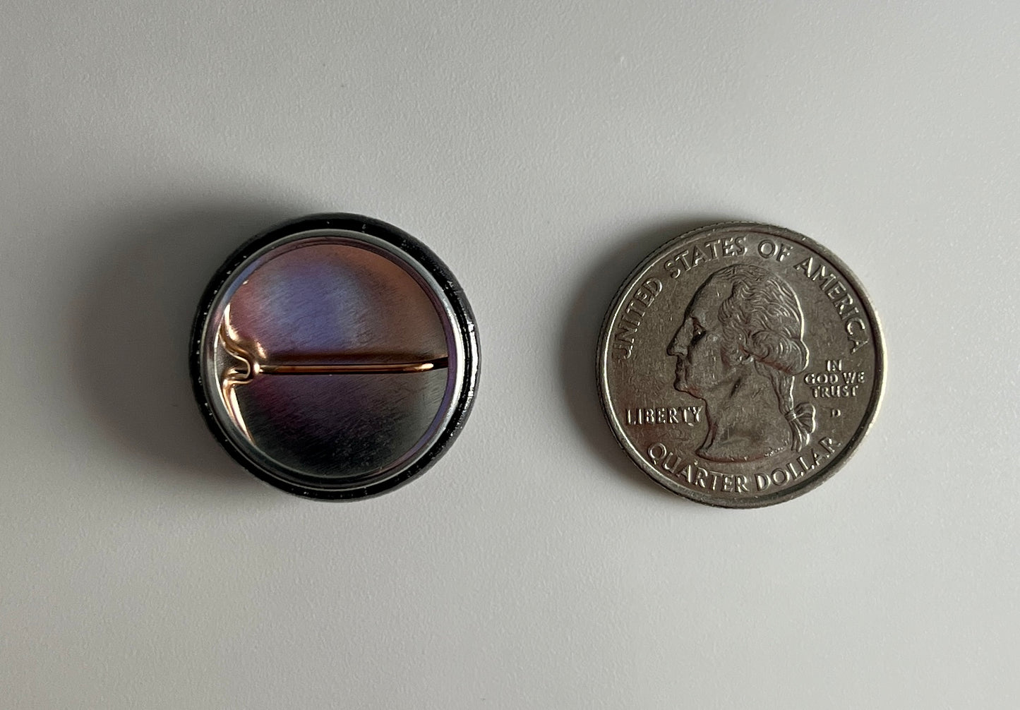 Shellac 1" Button S010B Badge Pin