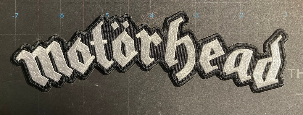 Motorhead Logo Embroidered Back Patch M108P