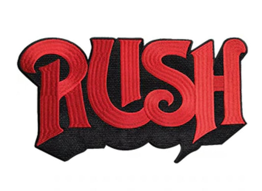 Rush Logo Embroidered Back Patch R029P