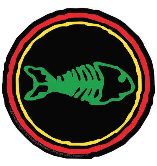 Fishbone Logo Sticker F009S