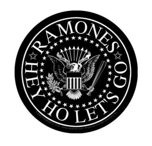 The Ramones Hey Ho Let's Go Sticker R005S