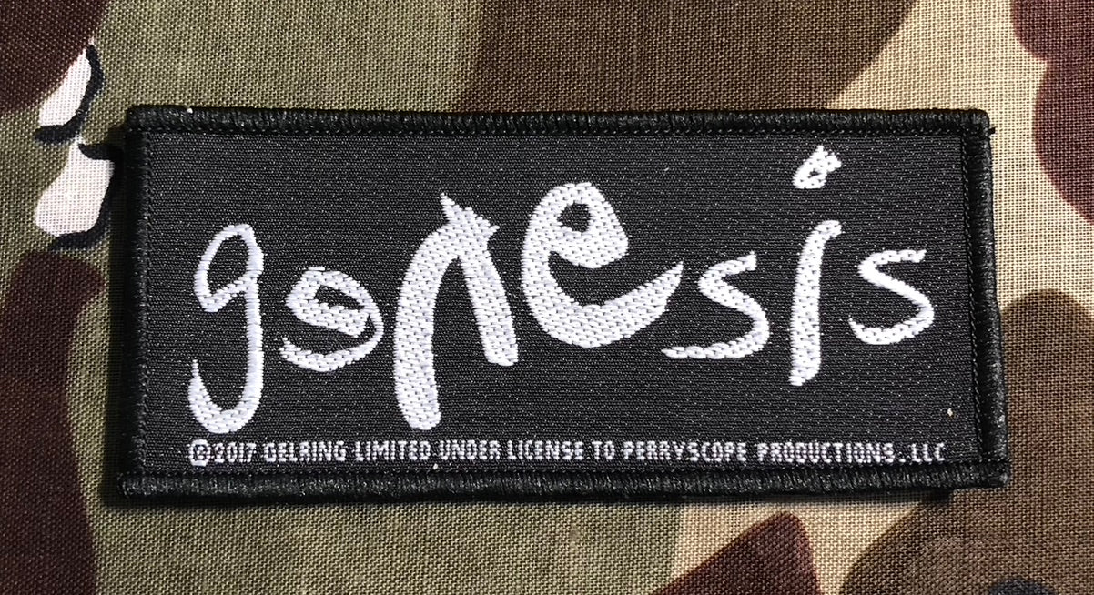 Genesis Logo Woven Patch G028P