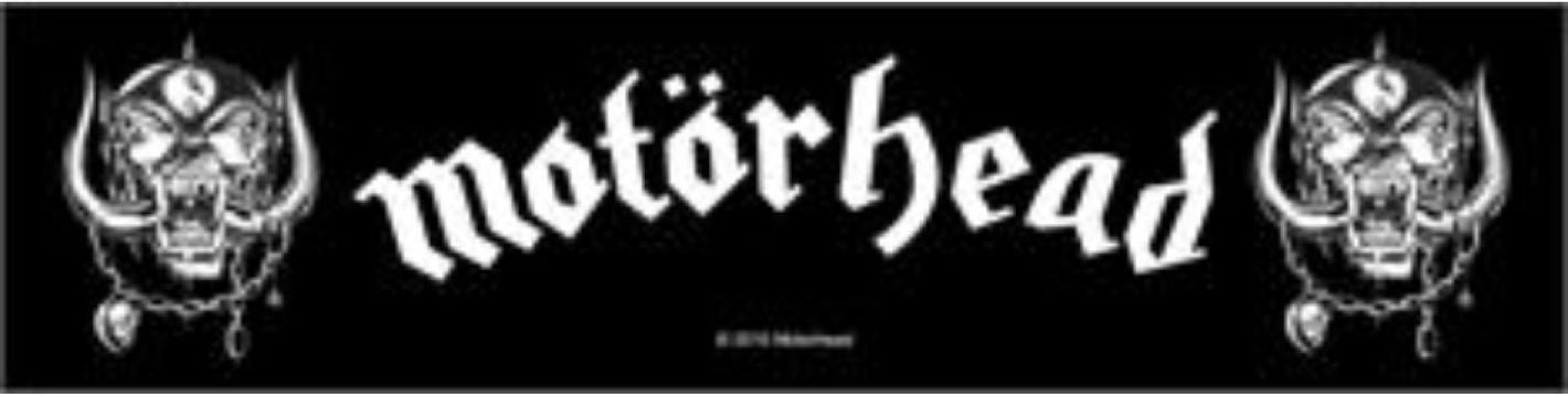 Motorhead Super Strip Woven Patch M006P