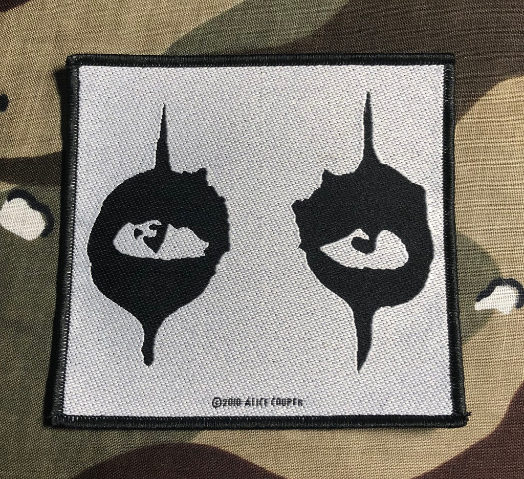 Alice Cooper Eyes Woven Patch A026P