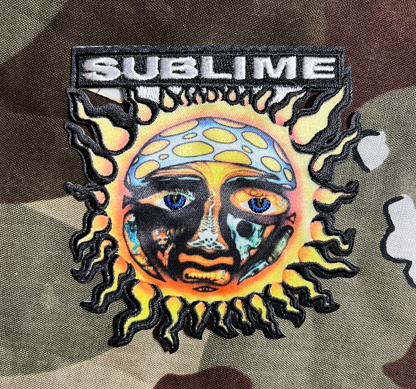 Sublime 40 Oz To Freedom Sun Official Embroidered/Woven Patch S084P