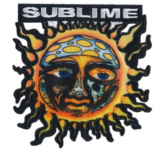 Sublime 40 Oz To Freedom Sun Official Embroidered/Woven Patch S084P