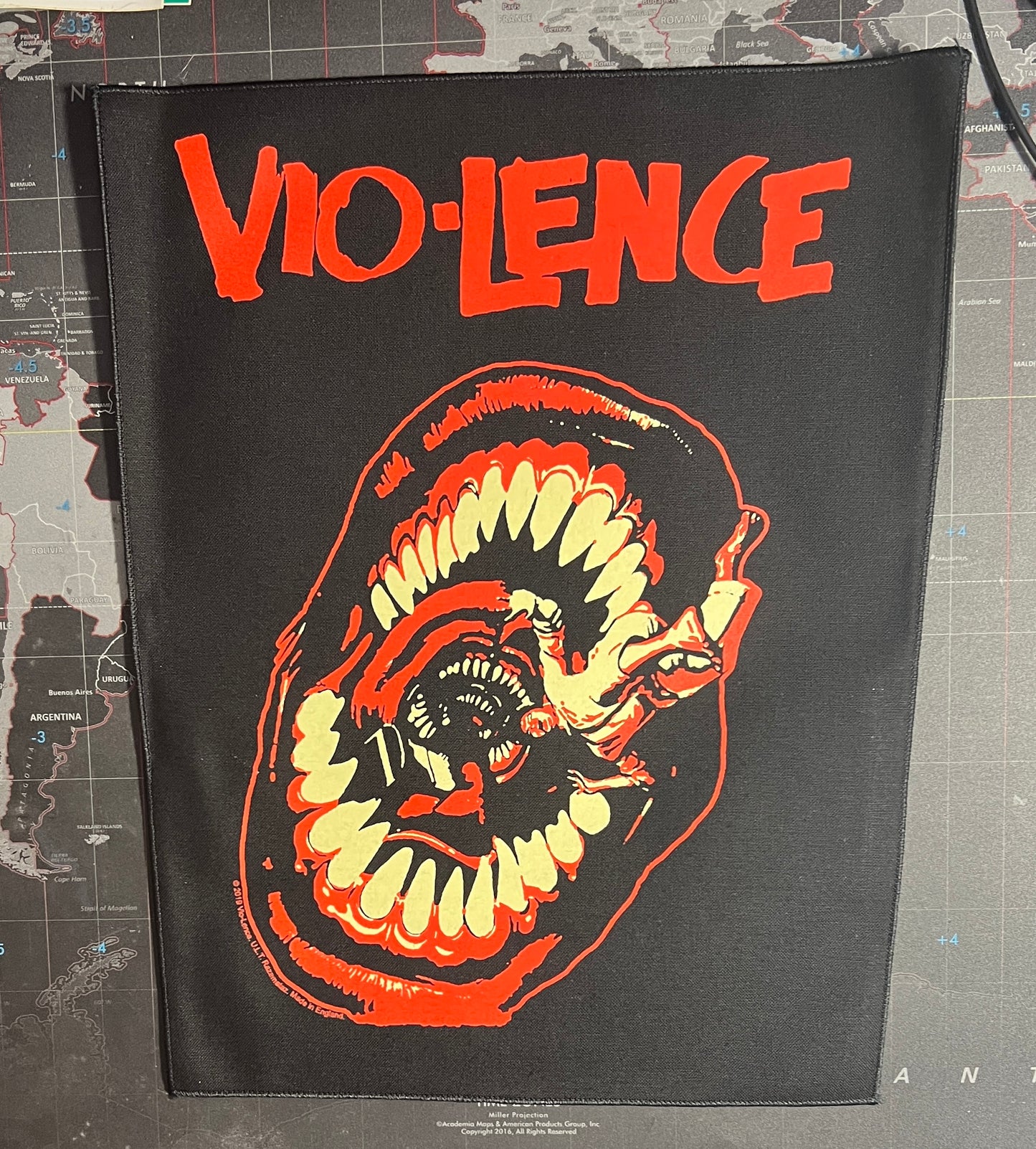 Vio-Lence Eternal Nightmare Printed Back Patch V007P