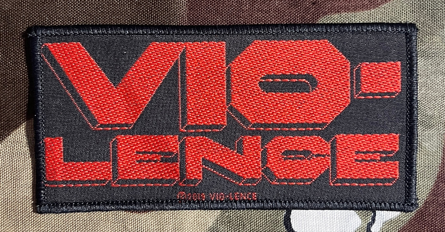 Vio-Lence Logo Thrash Metal Woven Patch V008P