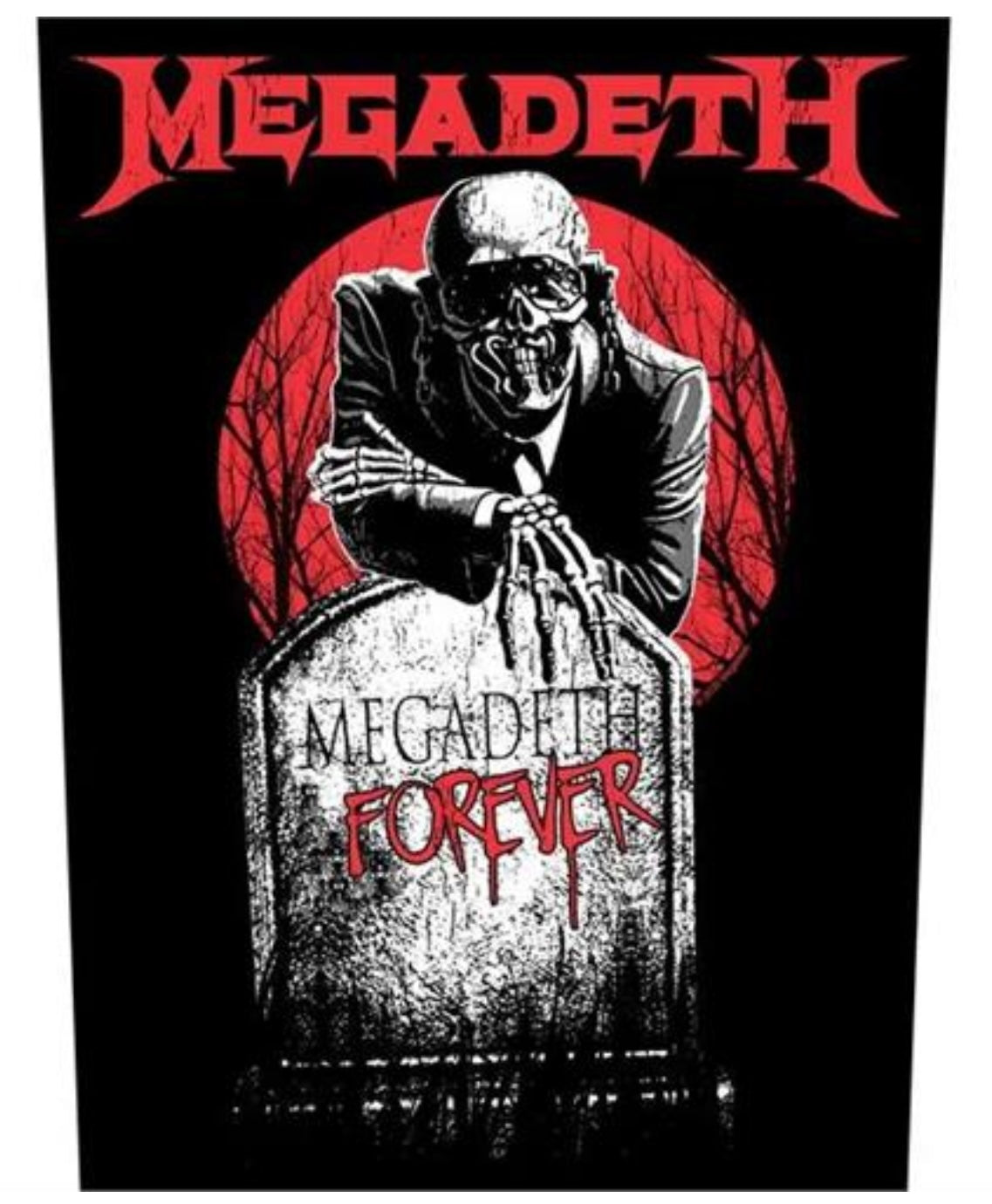 Megadeth Forever Peace Sells Official Printed Back Patch M117P