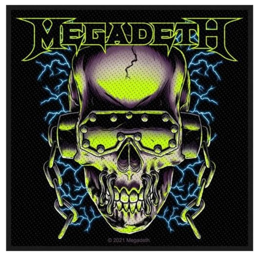 Megadeth Official Vic Rattlehead Woven Patch M119P