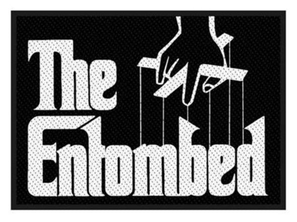 Entombed The Entombed Godfather Woven Patch Death Metal E001P