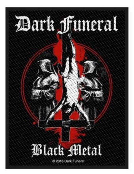 Dark Funeral Black Metal Woven Patch D086P