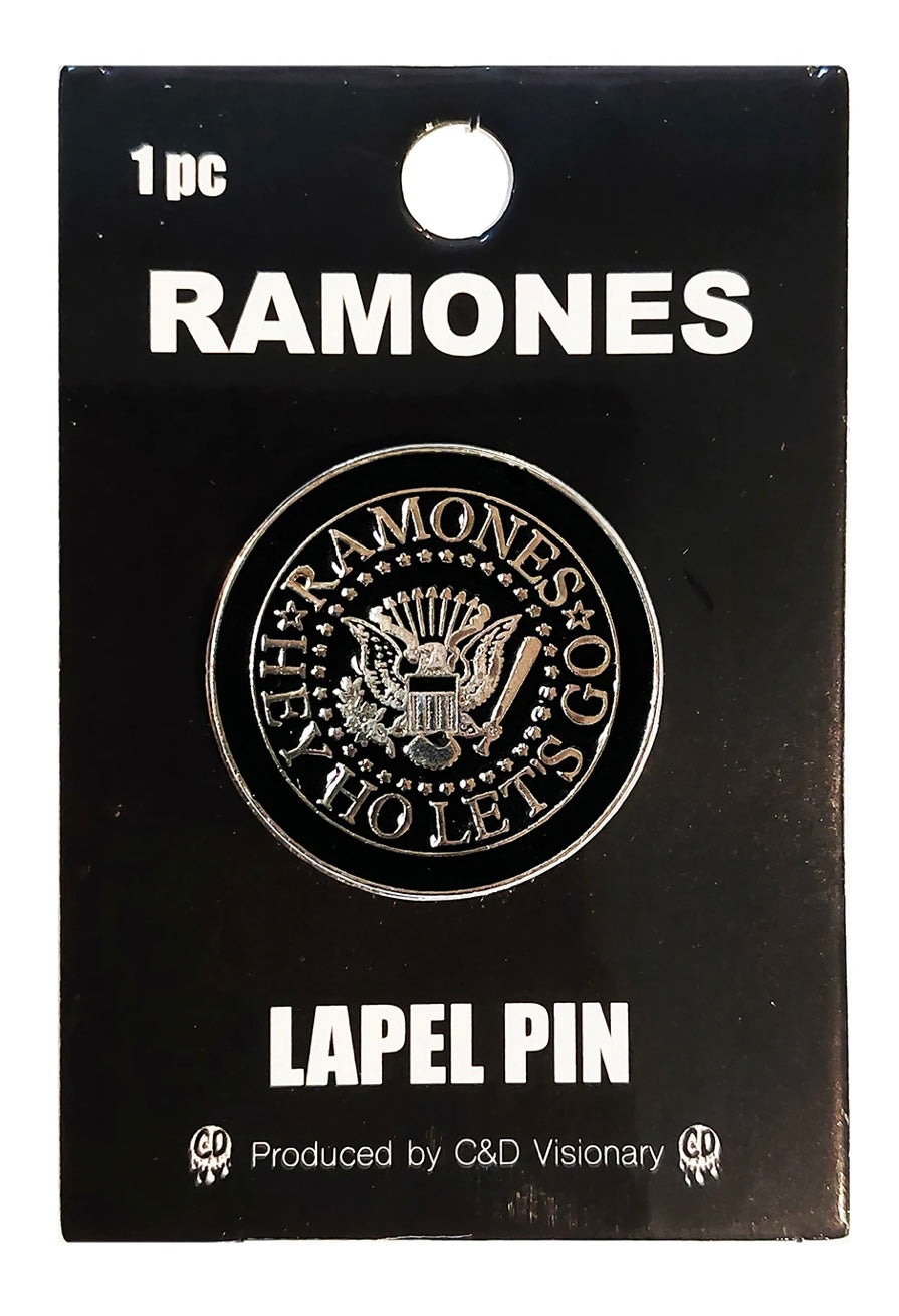 Ramones Punk Logo Enamel Lapel Pin R005PC