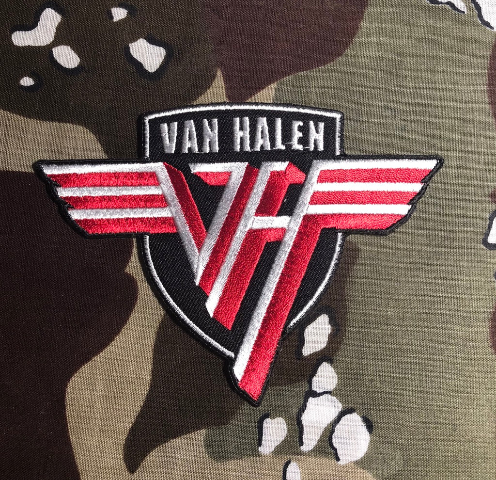 Van Halen Classic Shield Embroidered Patch V012P