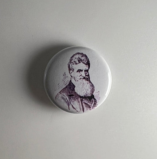 John Brown Abolitionist 1" Button J010B Badge Pin