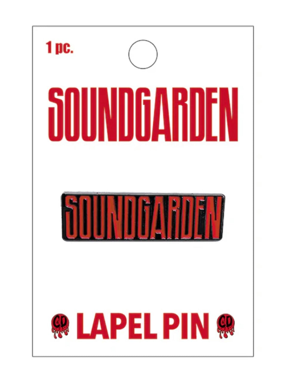 Soundgarden Official Enamel Lapel Pin S004PC