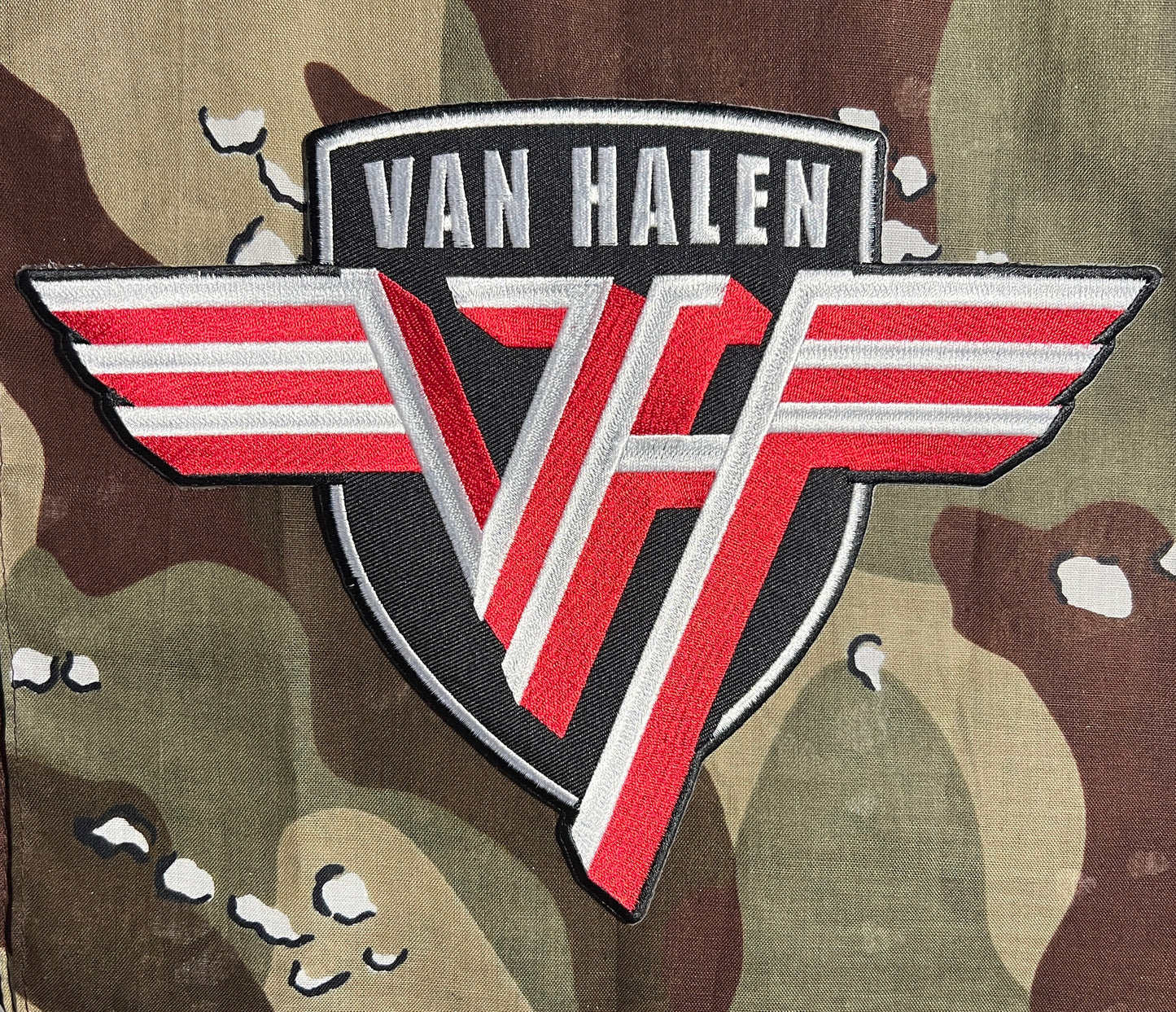 Van Halen Embroidered Back Patch V021P