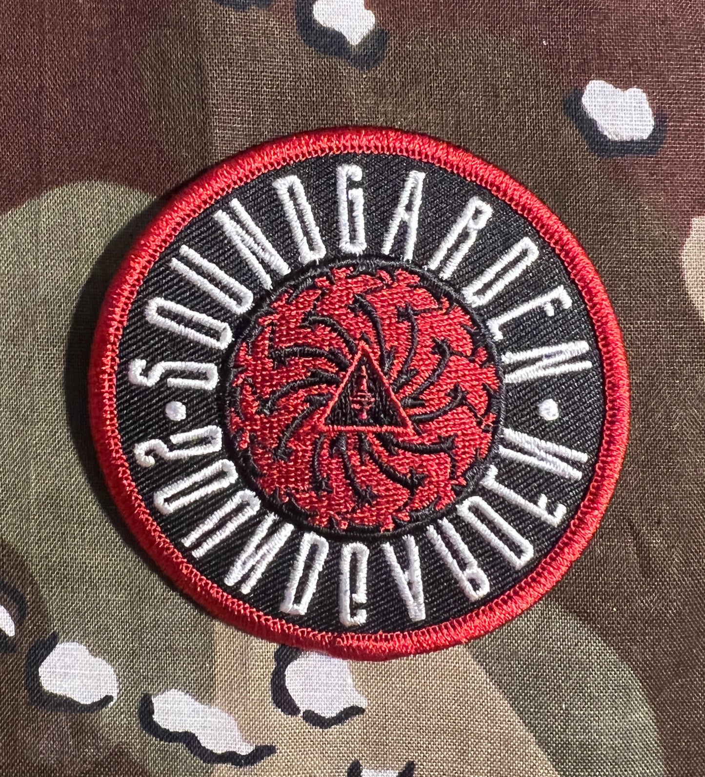 Soundgarden Badmotorfinger Official Embroidered Patch S099P