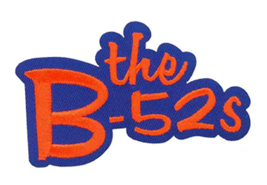 The B-52S Official Logo Embroidered Patch B052P