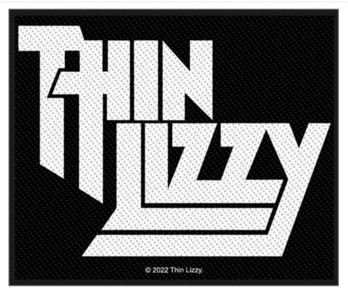 Thin Lizzy Logo Woven Patch T001P