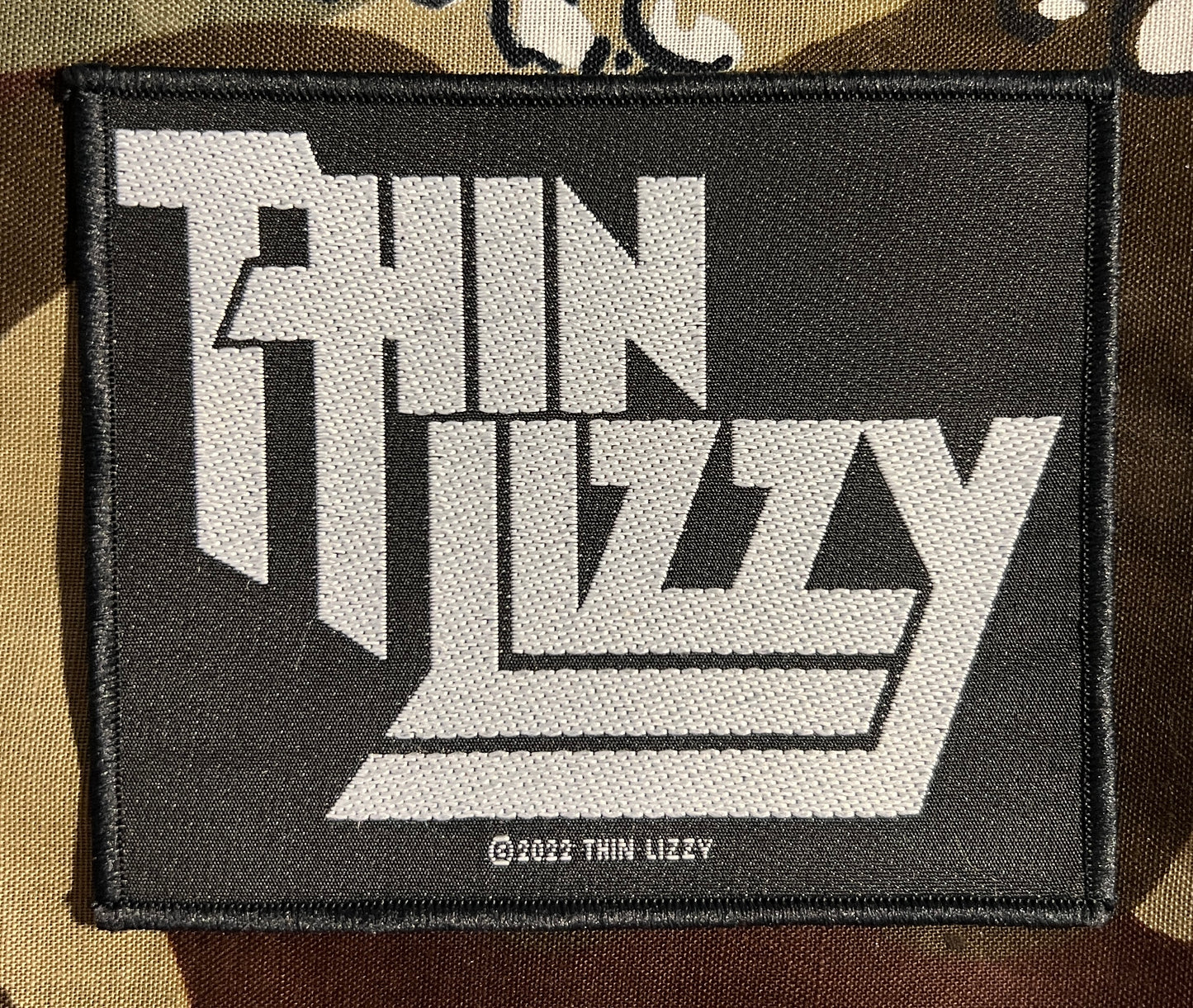 Thin Lizzy Logo Woven Patch T001P