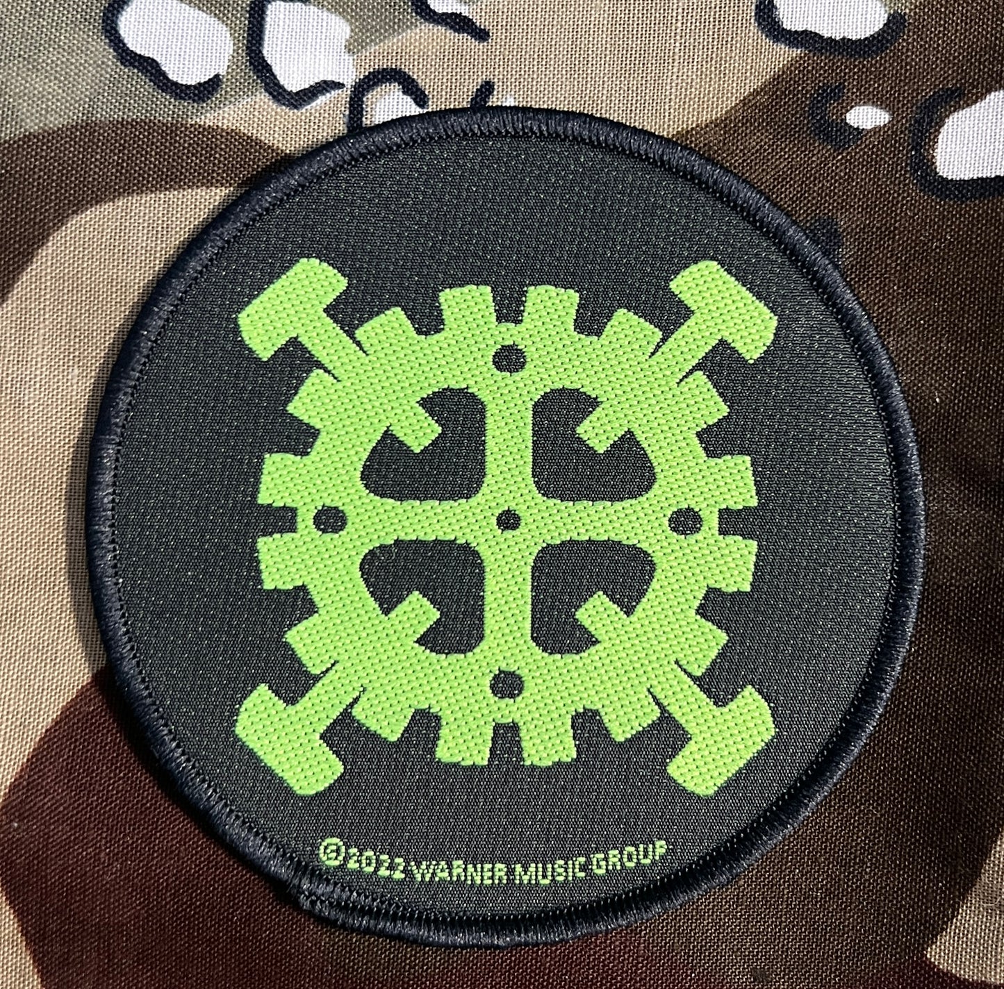 Type O Negative "Official" Gear Woven Patch T024P