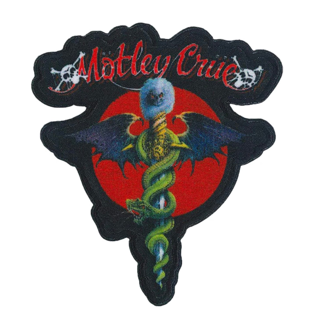 Motley Crue Official Dr. Feelgood Woven Patch M121P