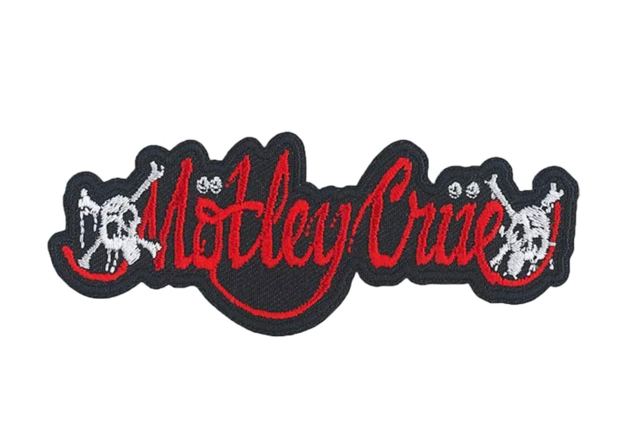 Motley Crue Official Dr. Feelgood Logo Embroidered Patch M122P