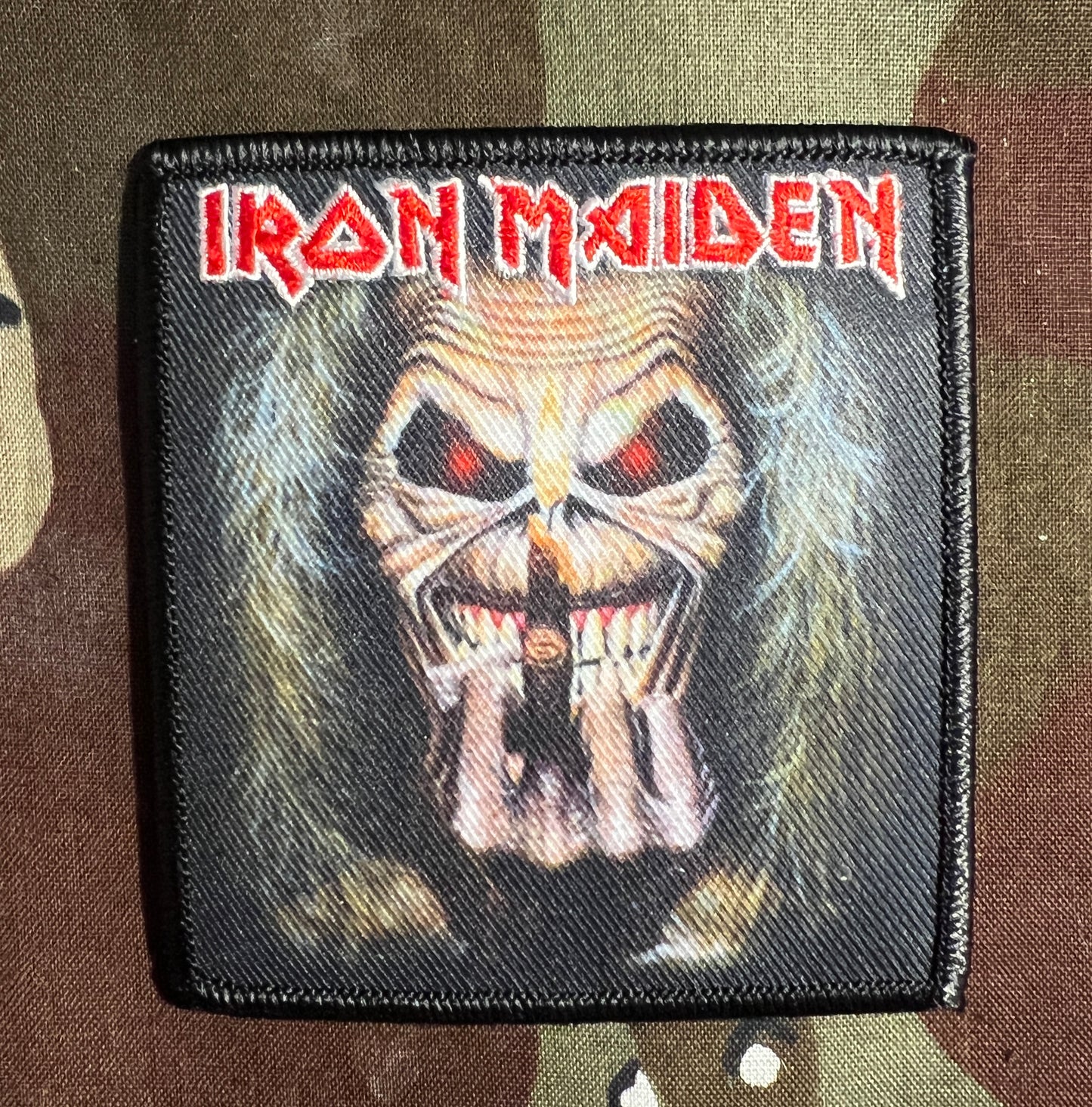 Iron Maiden Eddie Woven/Embroidered Patch I033P