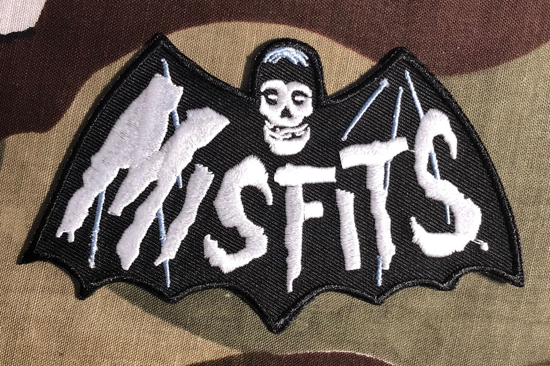 Misfits Bat Embroidered Patch M051P