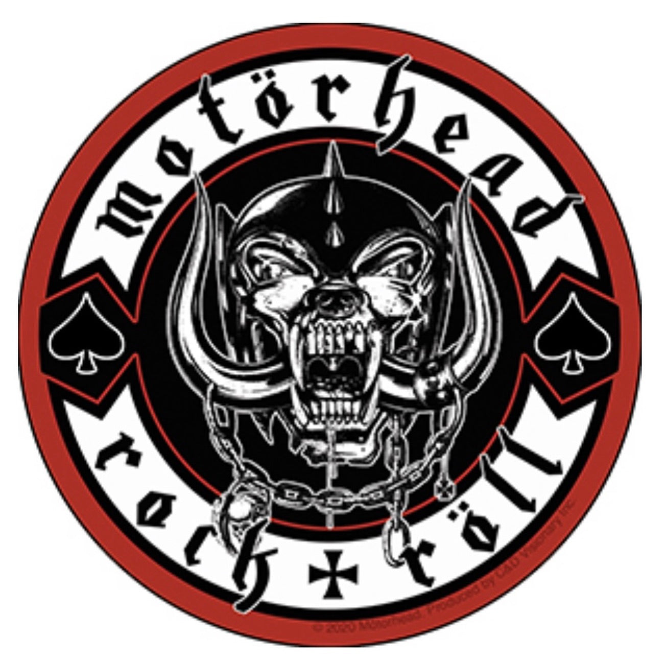 Motorhead Rock And Roll Sticker M016S