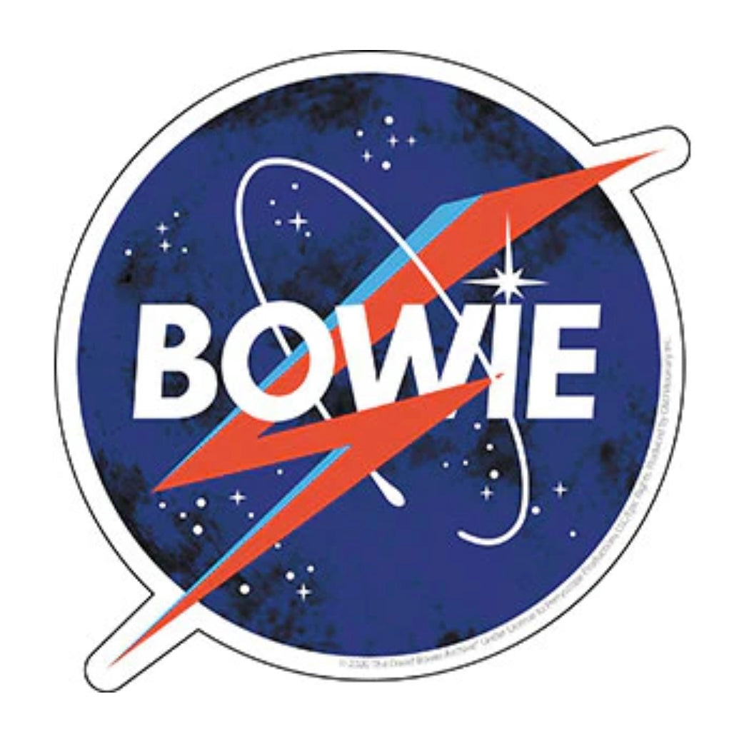 David Bowie Nasa Sticker B003S