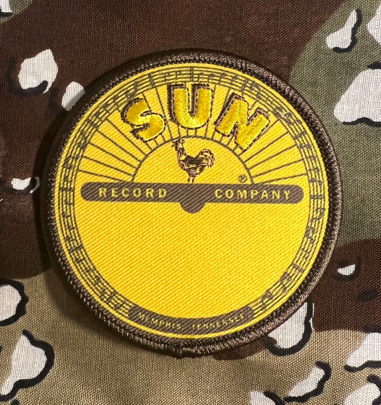 Sun Records Embroidered/Woven Patch S100P