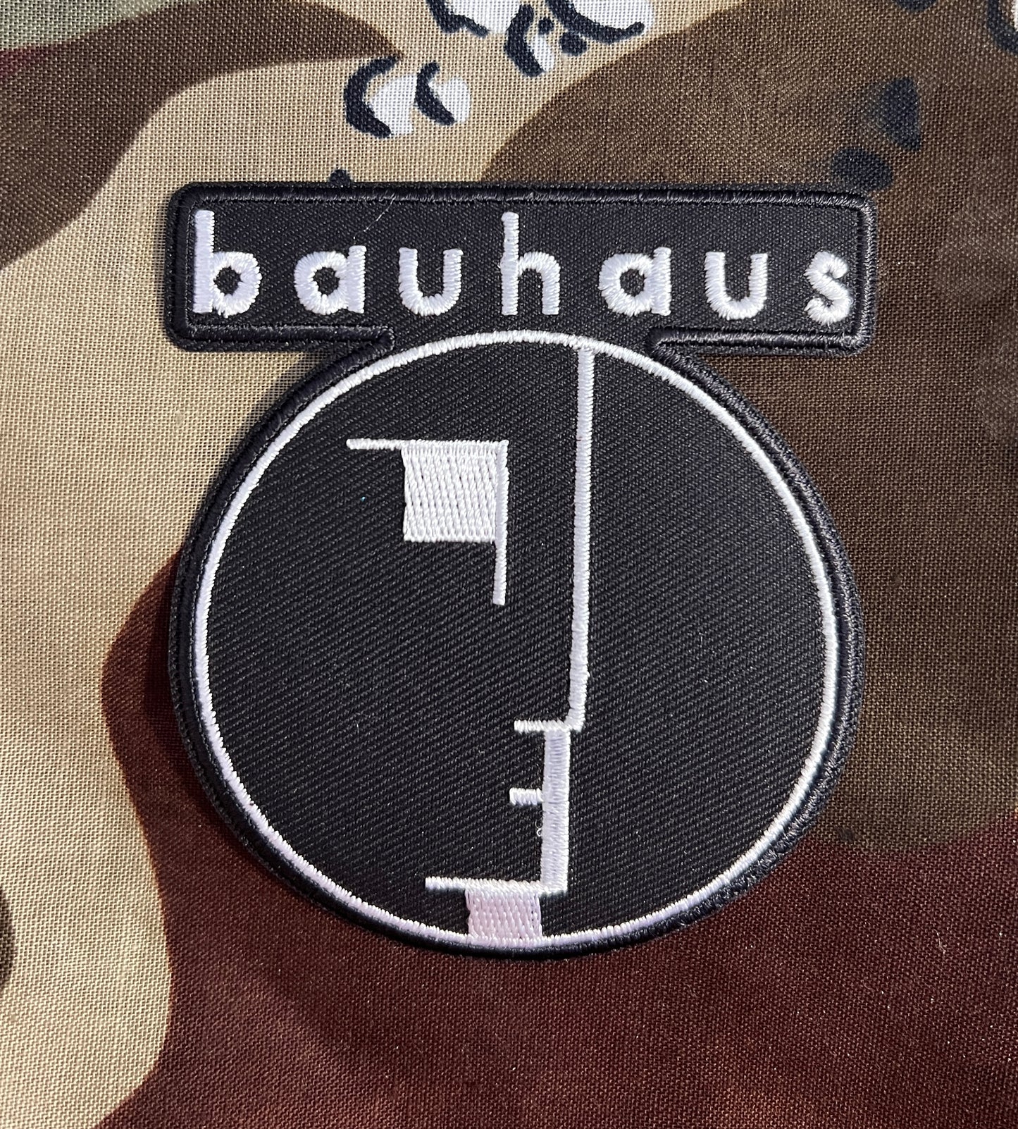 Bauhaus Embroidered Patch B082P