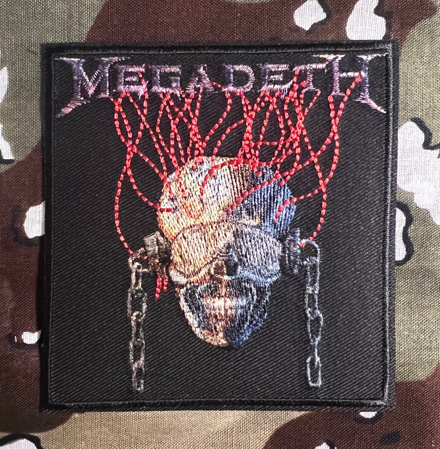 Megadeth Official Vic Rattlehead Patch M123P