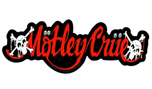 Motley Crue Official Dr. Feelgood Logo Sticker M020S