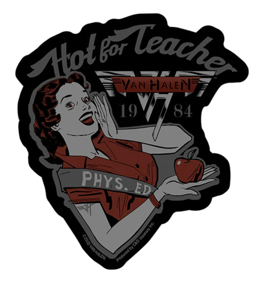 Van Halen Hot For Teacher Sticker V003S