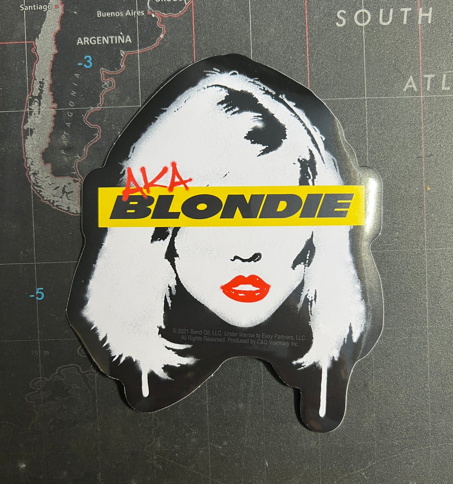 Blondie AKA Blondie Sticker B016S