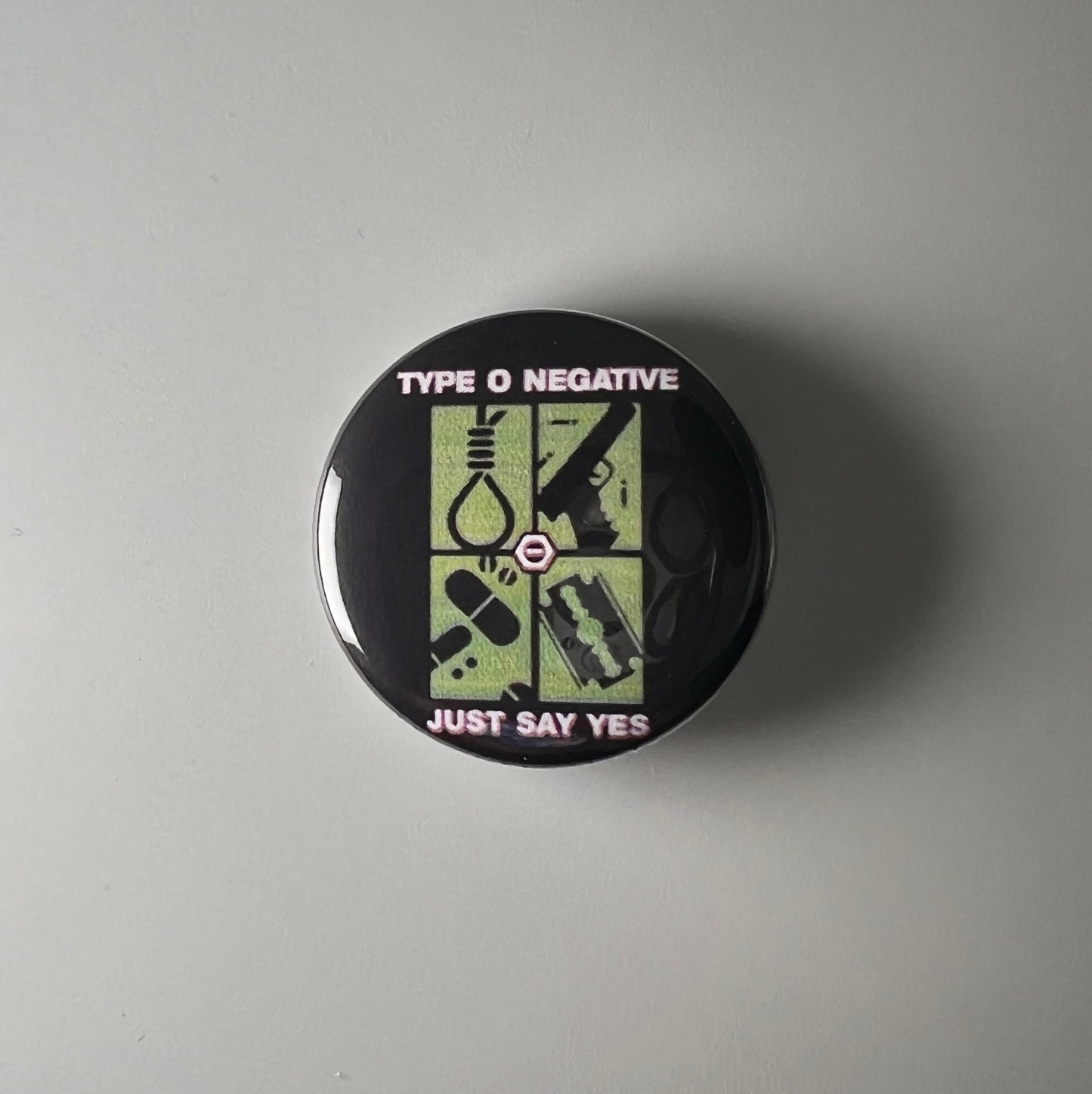 Type O Negative Just Say Yes "Official" 1.25" Button T002B125 Badge Pin