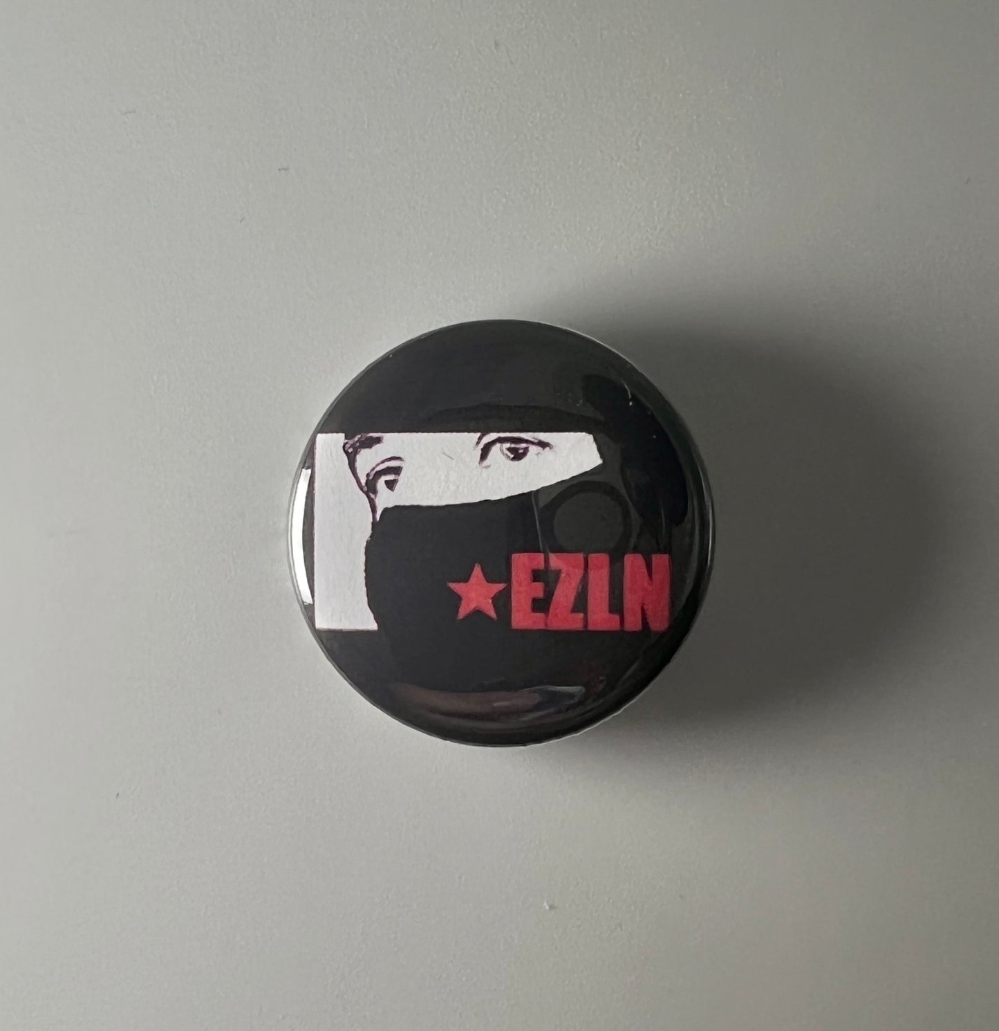 EZLN Zapatista 1.25" Button E006B125 Badge Pin