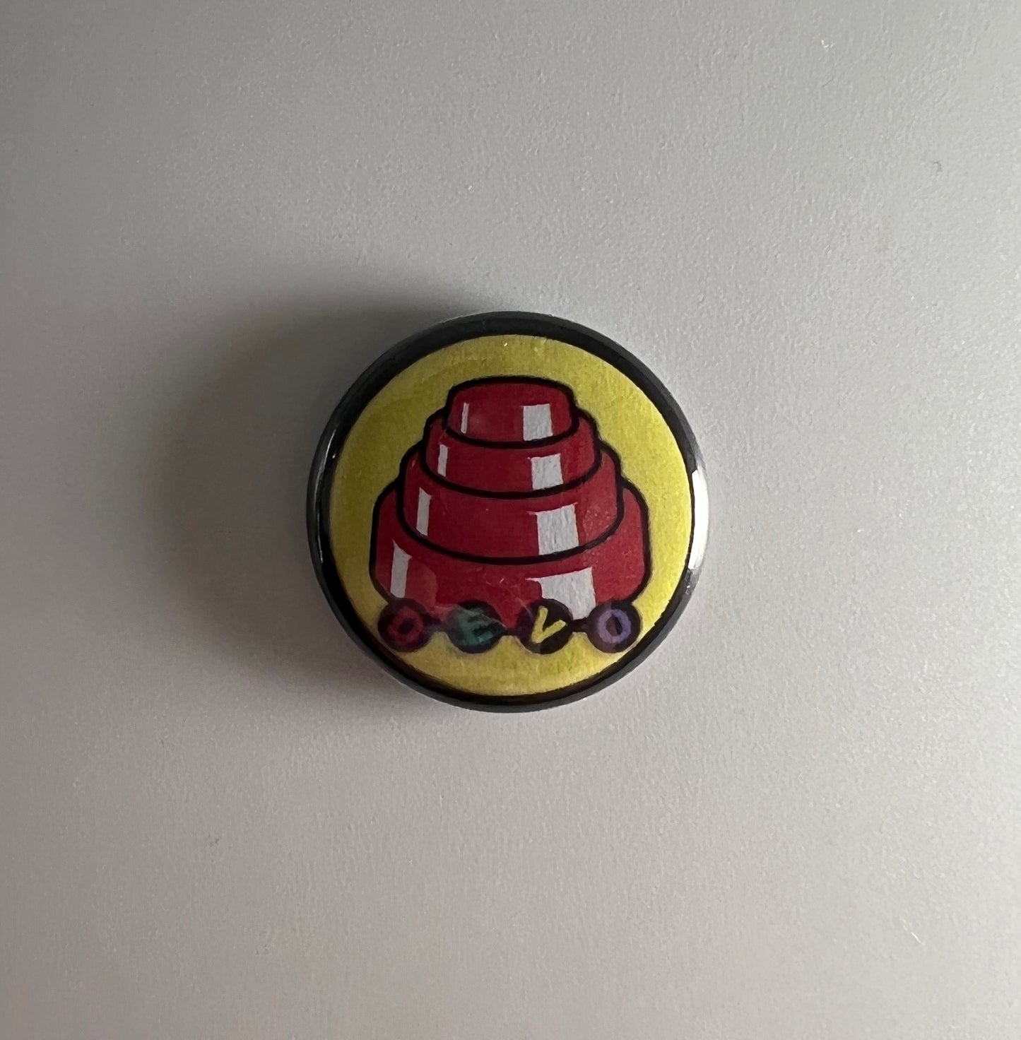 Devo Are We Not Men? Energy Dome 1" Button D012B