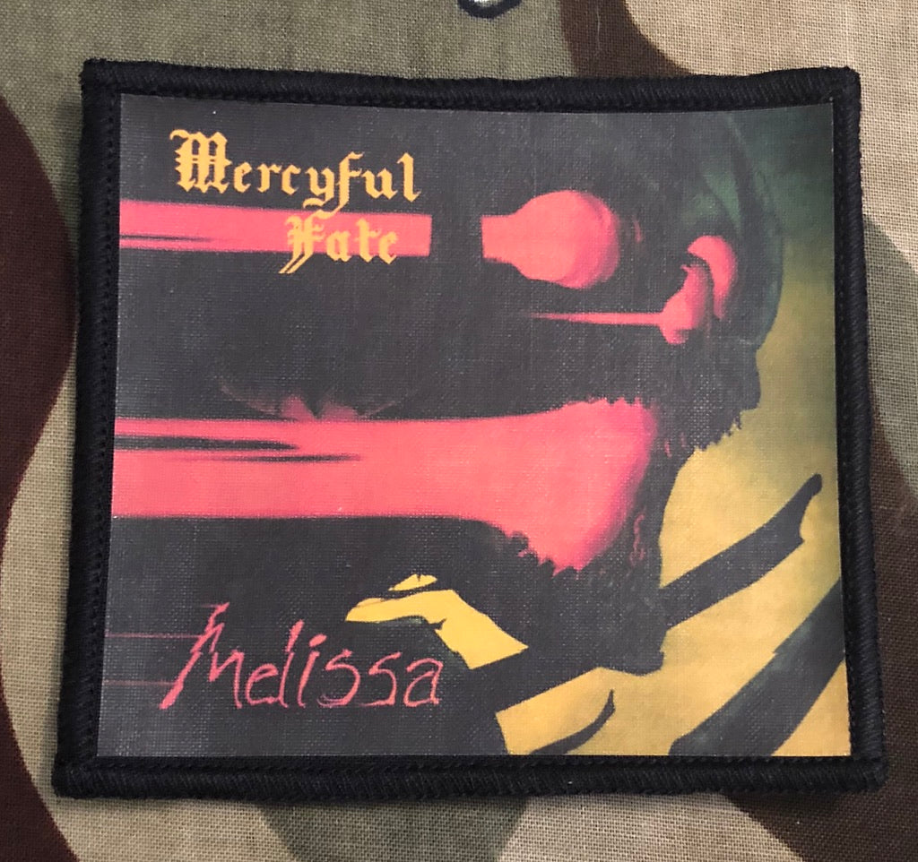 Mercyful Fate Melissa Sublimated Printed Patch M056P