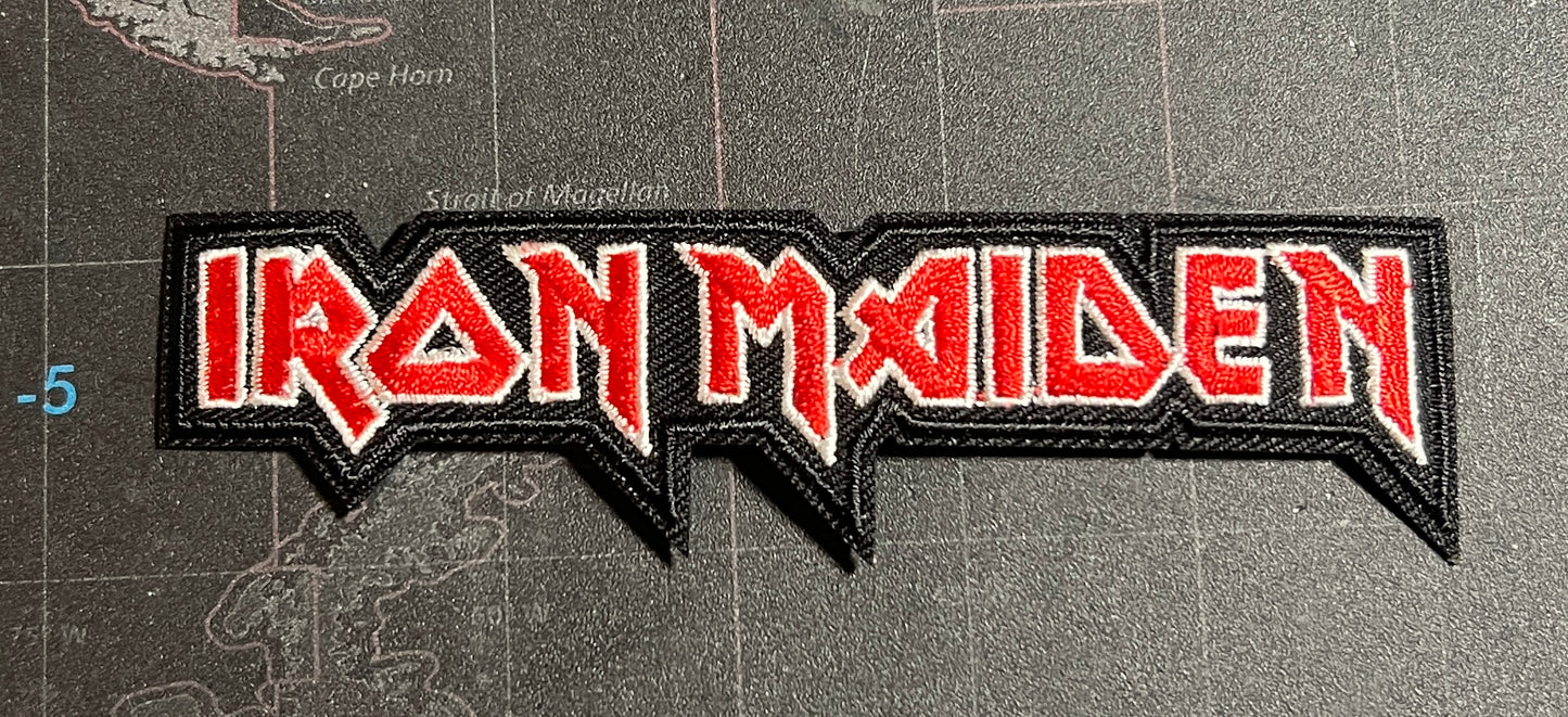 Iron Maiden Official Logo Embroidered Patch I060P